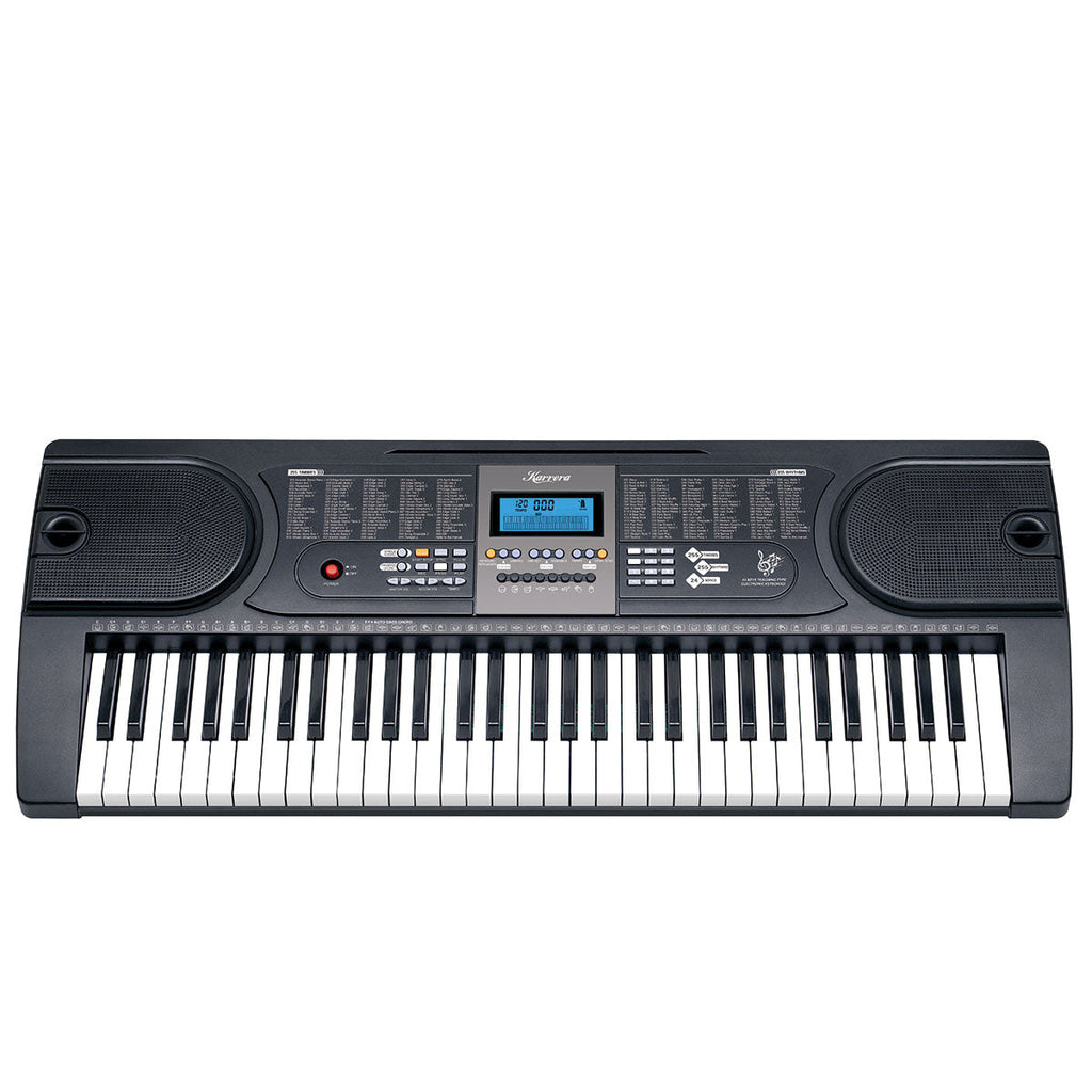 NNEDPE Karrera 61 Keys Electronic Keyboard Piano with Stand - Black-4