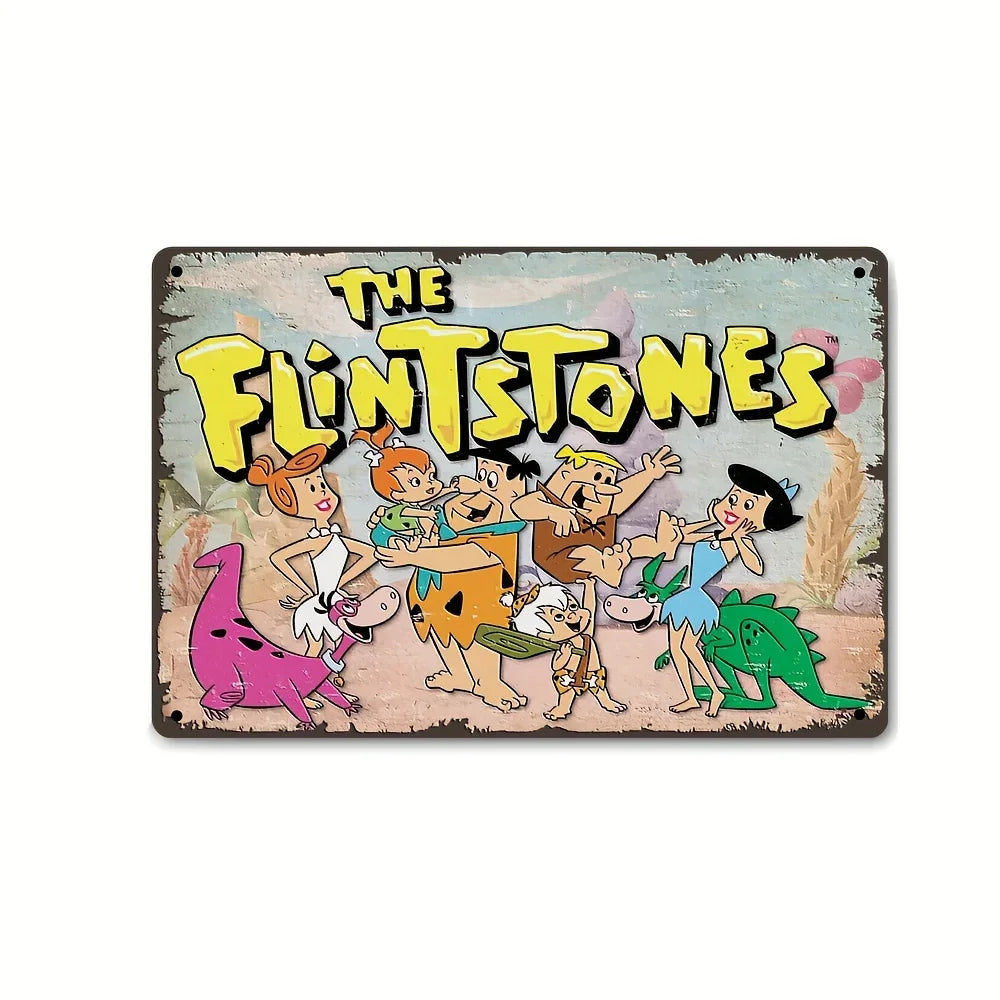 Vintage Comic Mouse Metal Signs Sign Poster Pub Plaque Metal Retro Children's Room Home Bedroom Living Room Wall Art Decor MetalWorks Depot Store