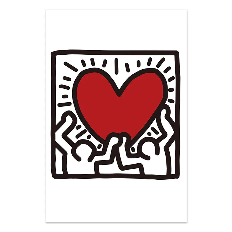 Lucky Strike Graffiti Art Canvas Paintings on The Wall Art Posters and Prints Wall Art Street Art Pictures Home Wall Decoration ASTRDECOR Official Store