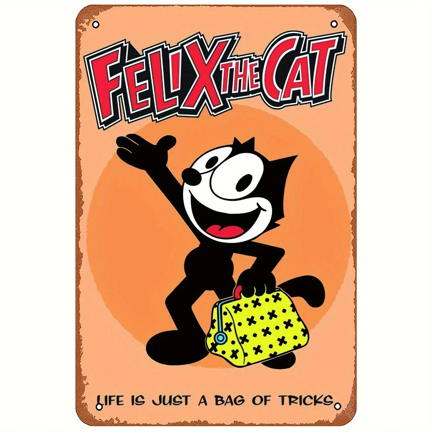 Vintage Comic Mouse Metal Signs Sign Poster Pub Plaque Metal Retro Children's Room Home Bedroom Living Room Wall Art Decor MetalWorks Depot Store