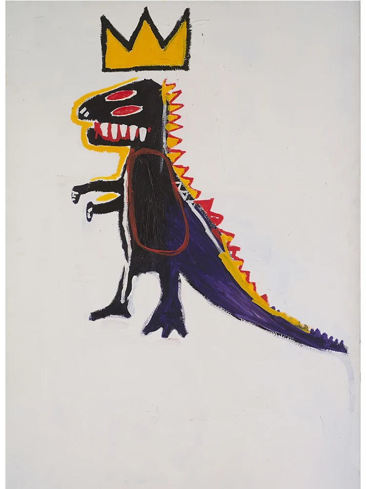 Graffiti Artist Jean Michel Abstract Canvas Art Poster and Print Canvas Paintings on The Wall for Living Room Home Decor Picture Fashion Canvas Painting Store