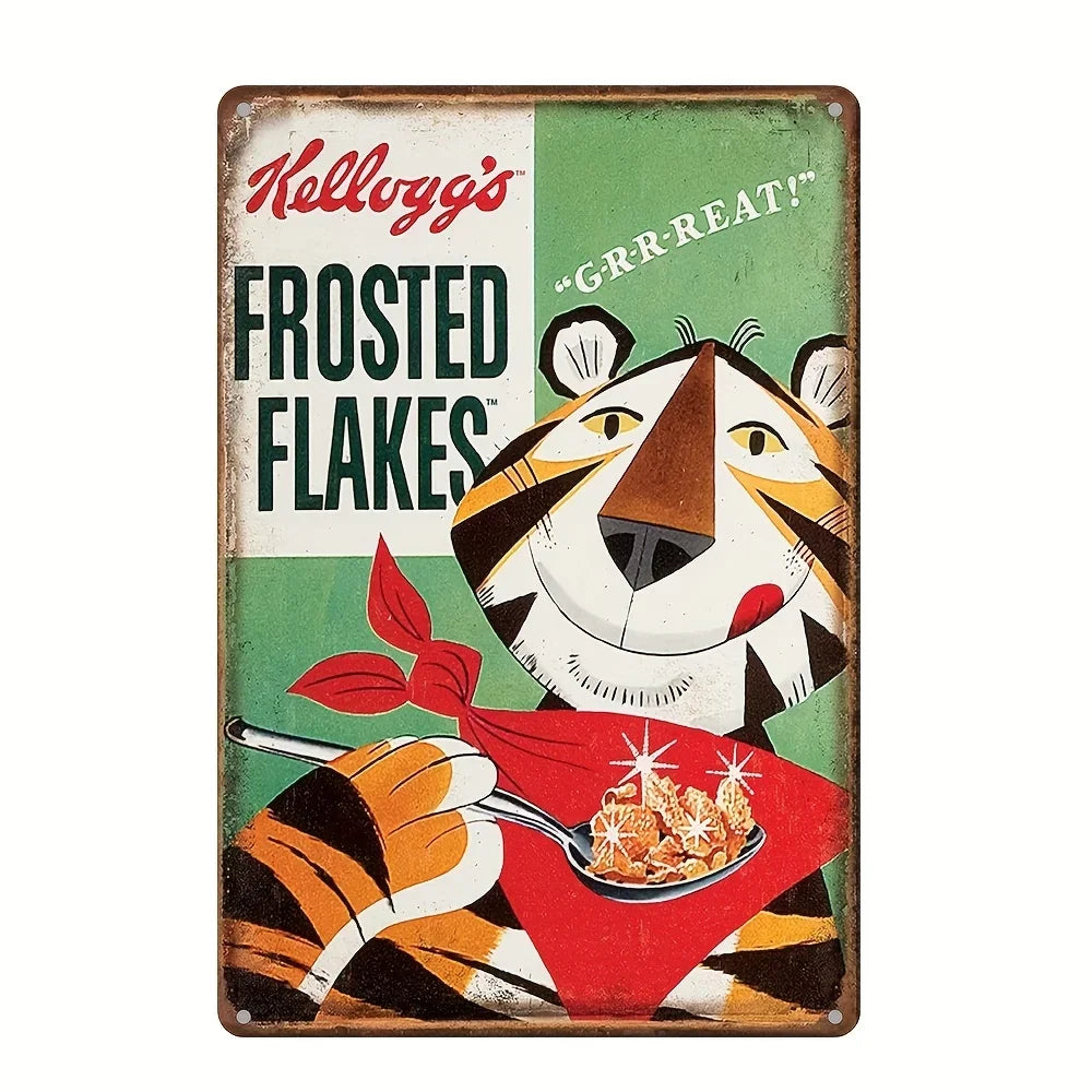 Vintage Comic Mouse Metal Signs Sign Poster Pub Plaque Metal Retro Children's Room Home Bedroom Living Room Wall Art Decor MetalWorks Depot Store