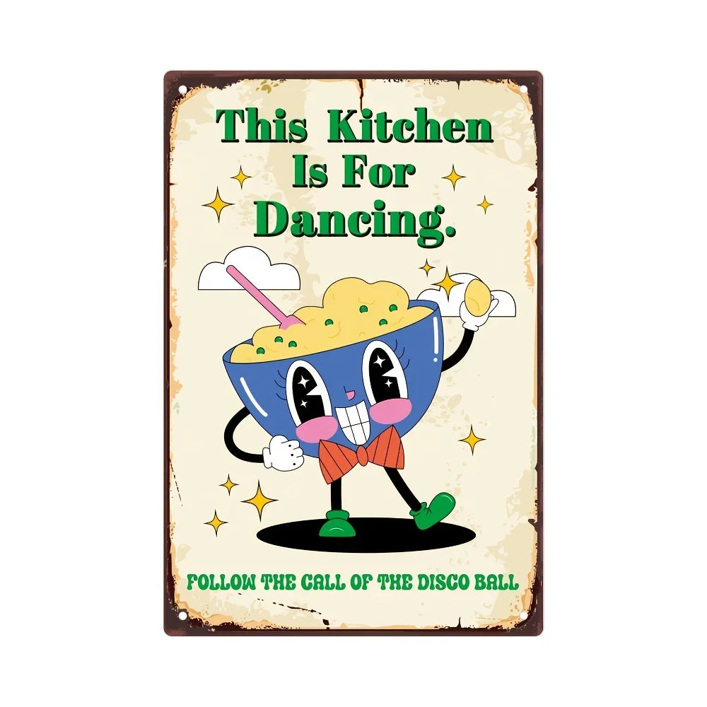 Vintage Comic Mouse Metal Signs Sign Poster Pub Plaque Metal Retro Children's Room Home Bedroom Living Room Wall Art Decor MetalWorks Depot Store