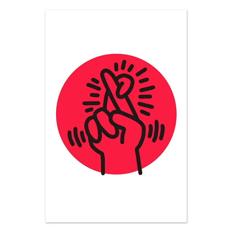 Lucky Strike Graffiti Art Canvas Paintings on The Wall Art Posters and Prints Wall Art Street Art Pictures Home Wall Decoration ASTRDECOR Official Store