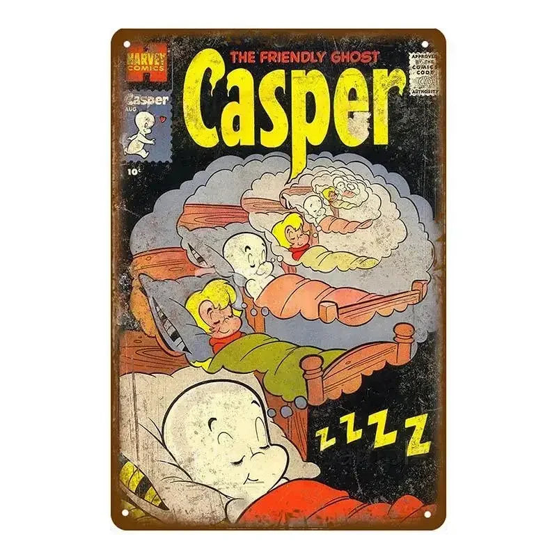 Vintage Comic Mouse Metal Signs Sign Poster Pub Plaque Metal Retro Children's Room Home Bedroom Living Room Wall Art Decor MetalWorks Depot Store