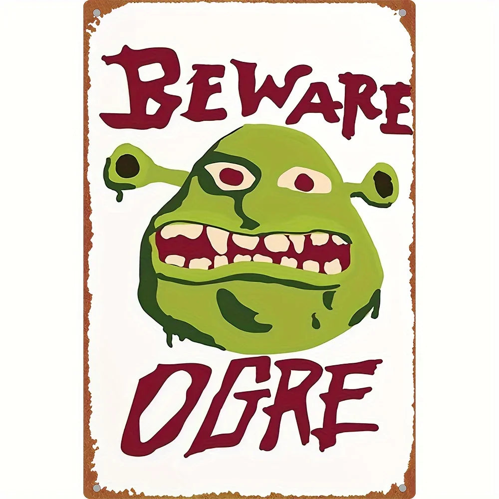 Vintage Comic Mouse Metal Signs Sign Poster Pub Plaque Metal Retro Children's Room Home Bedroom Living Room Wall Art Decor MetalWorks Depot Store