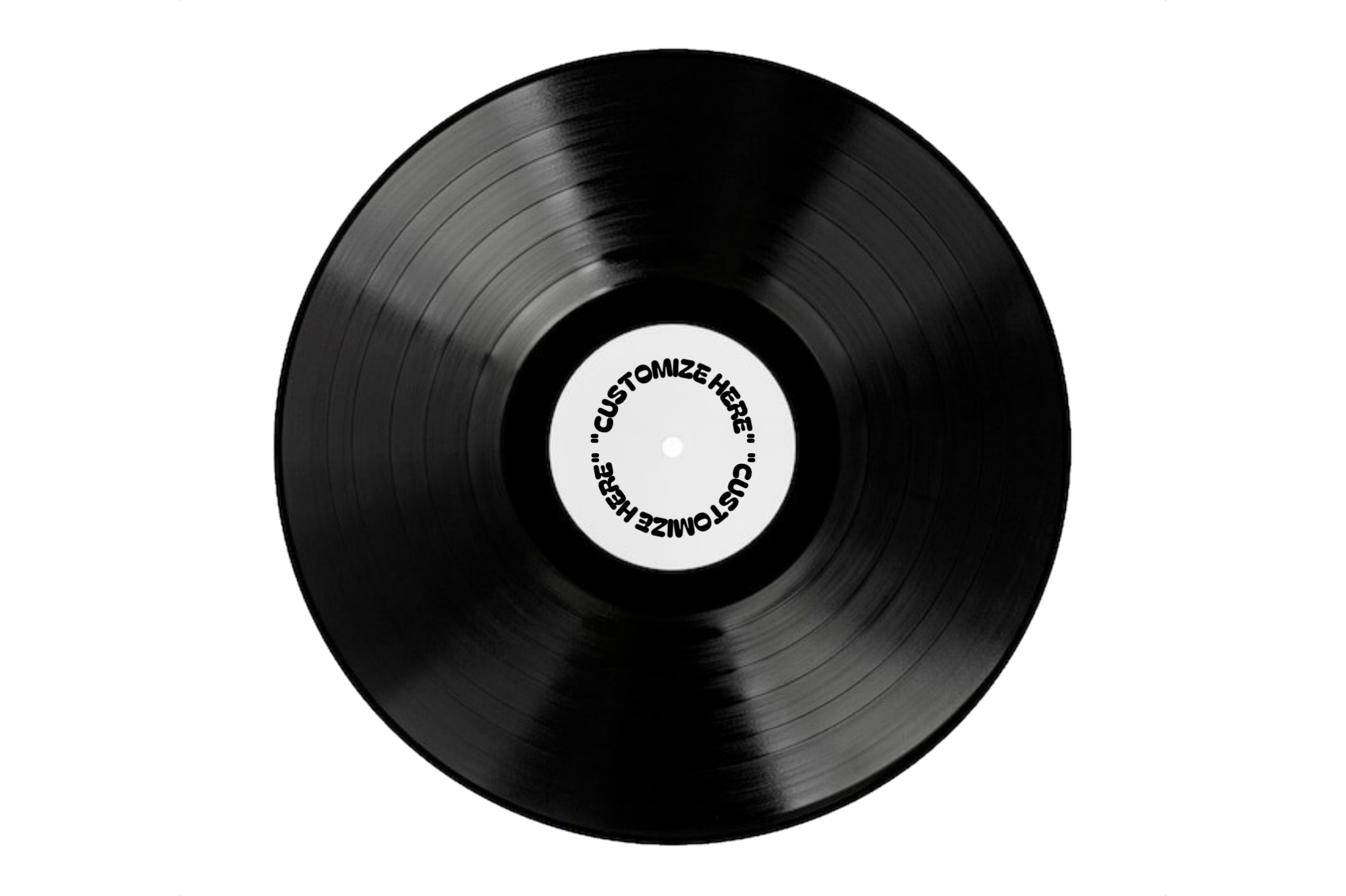 Customizable Vinyl Record The Ziz & Cartier