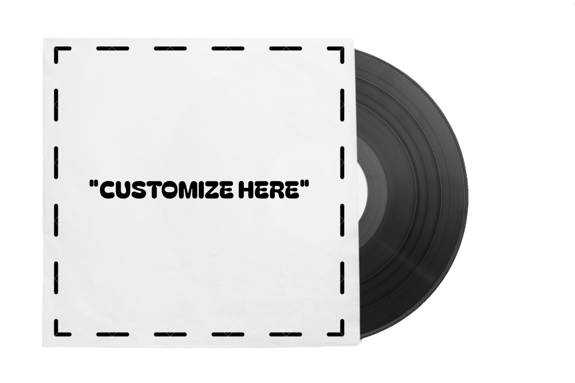 Customizable Vinyl Record The Ziz & Cartier