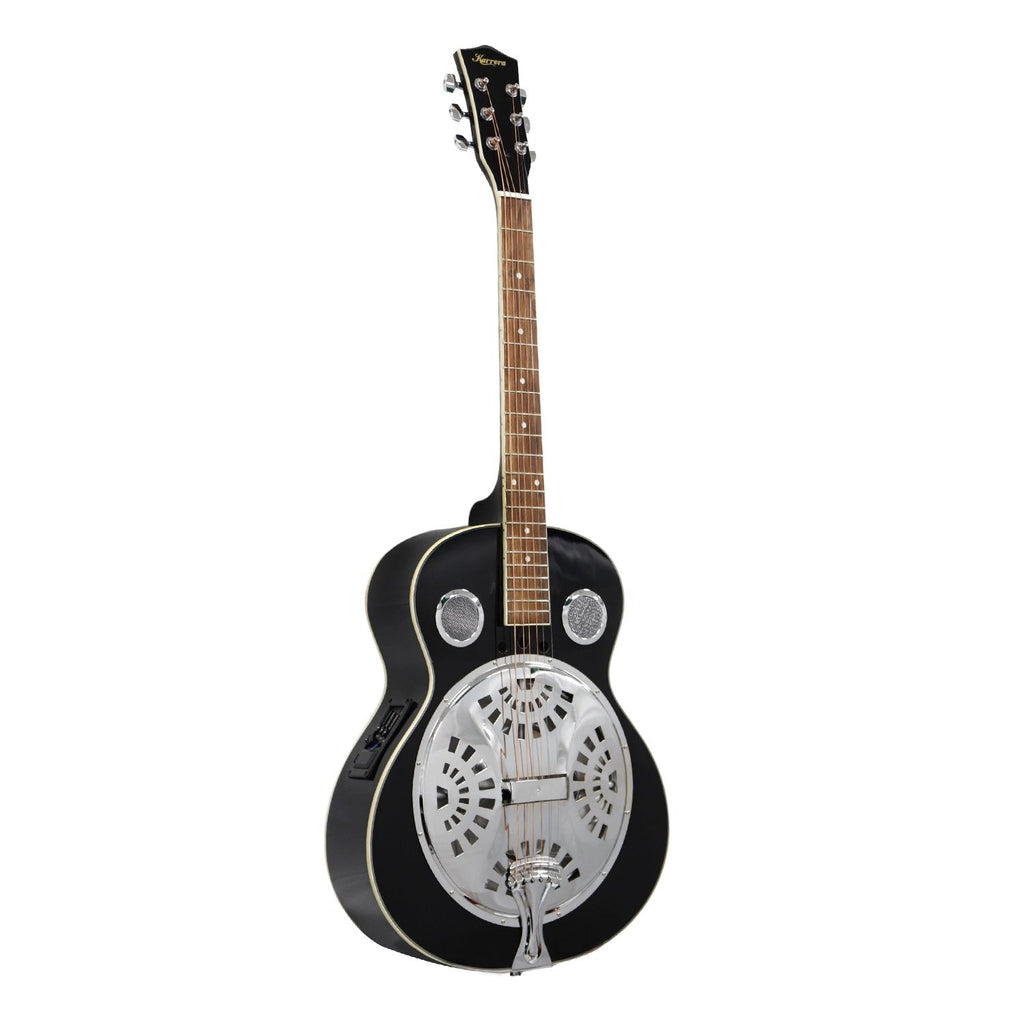 NNEDPE 40in Resonator Guitar - Black-0