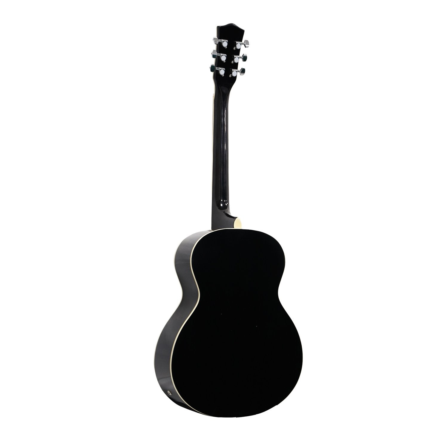 NNEDPE 40in Resonator Guitar - Black-1